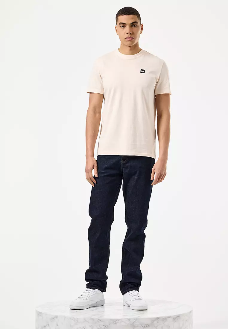 MENS ALABASTER CANNON BEACH BADGE TEE