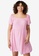 Cotton On pink Curve Scoop Neck Mini Dress ABD53AAFB239C8GS_1