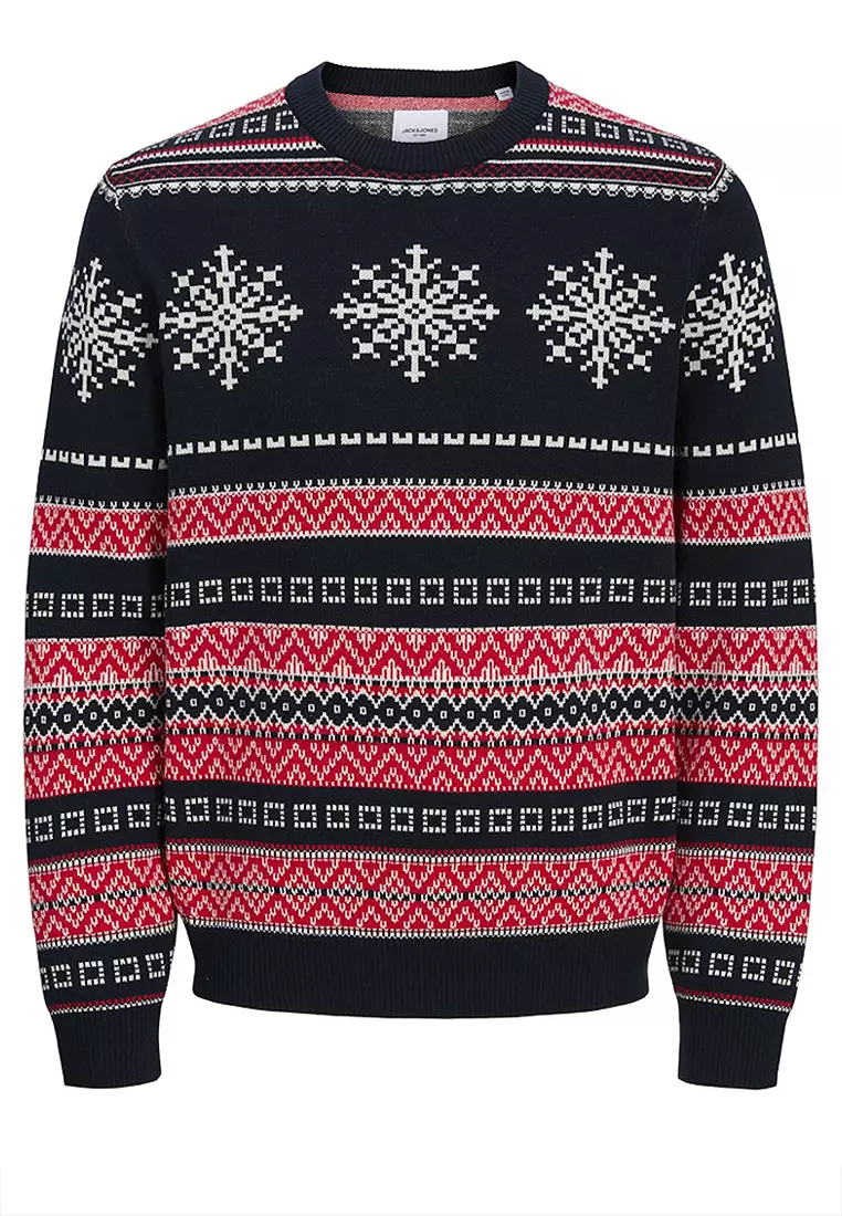 Christmas Knit Crew Neck Sweater