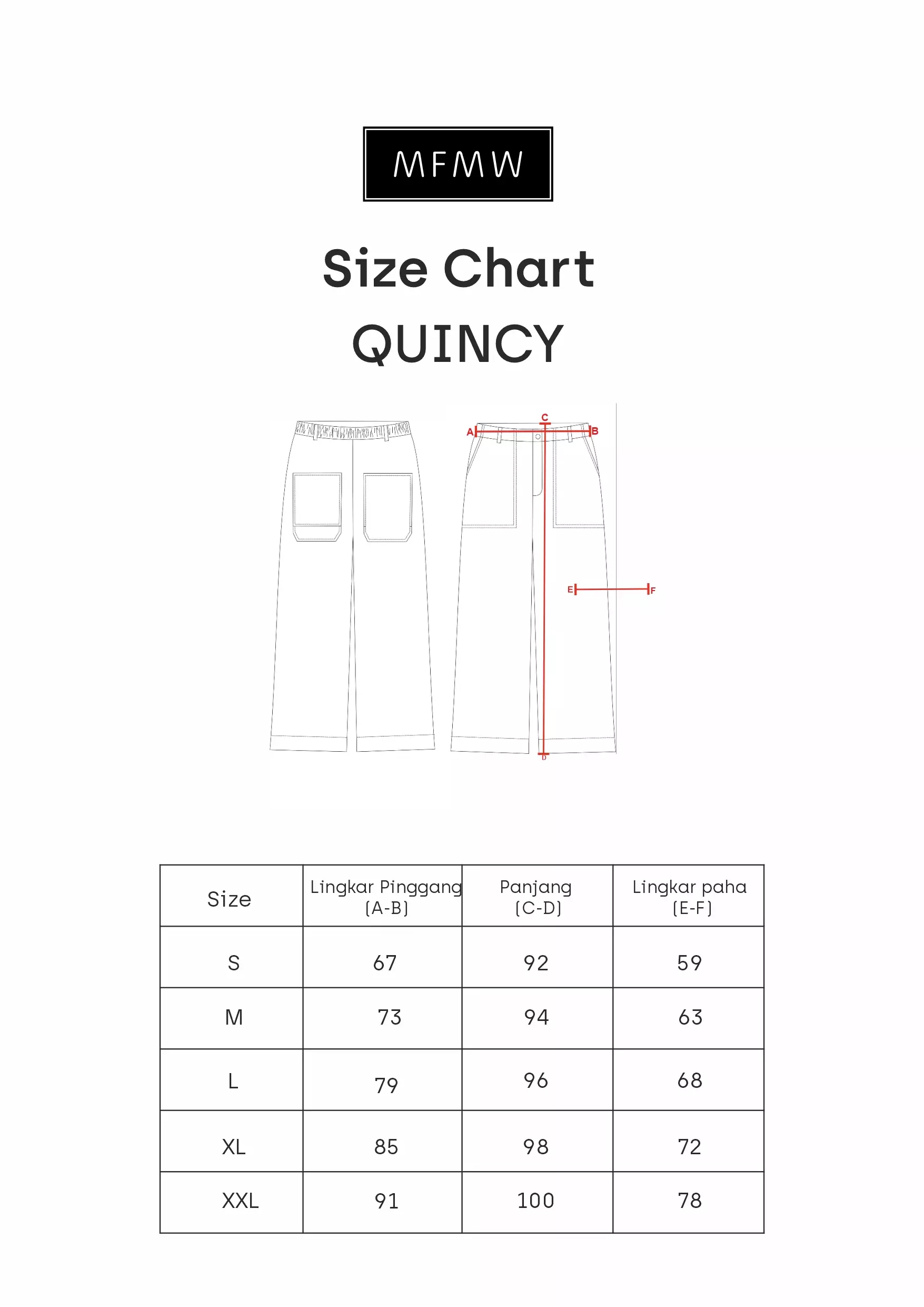 MFMW Quincy Celana Panjang Dusty Rose