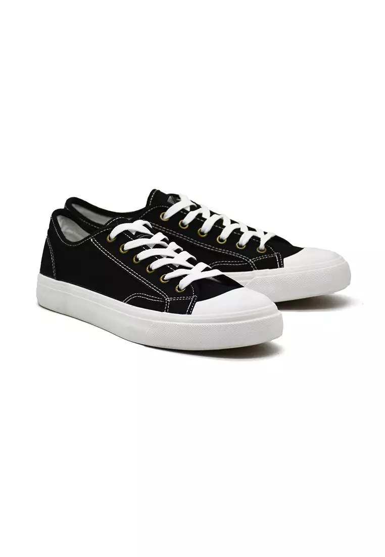 Carvil Sepatu Pria Berlion-SM Black/White