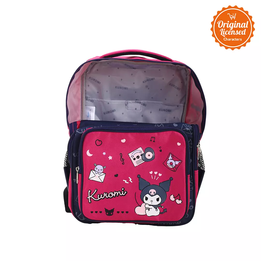 Tas Anak Kuromi Nara Rucksack L 27x38 cm - Fuschia
