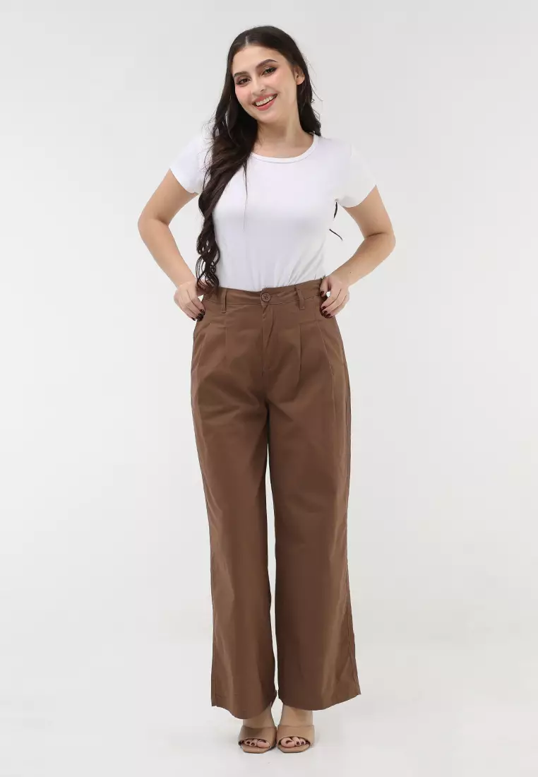 Wide Leg Trousers