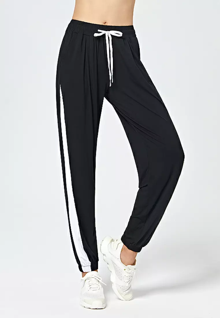 Buy HAPPY FRIDAYS Side Stripe Yoga Sweatpants DK YDK05 2024 Online