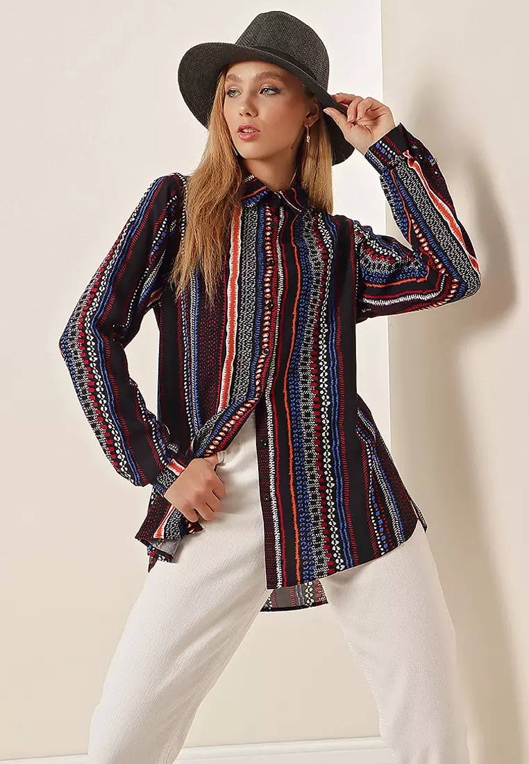 Buy Bigdart Graphic Patterned Shirt 2026 Online | ZALORA