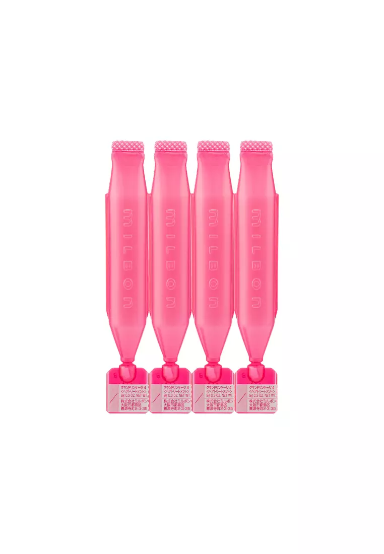 MILBON Hair Treatment (4) Value Set (9g x 12pcs)