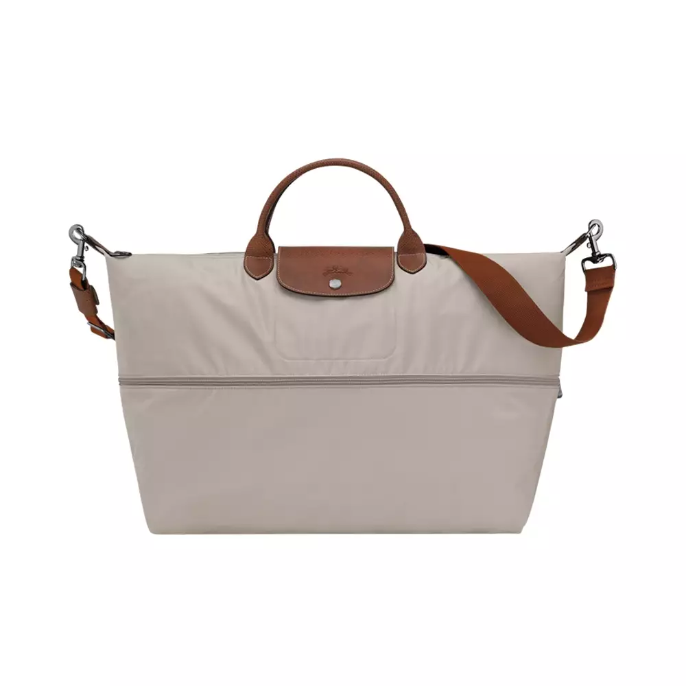 Le Pliage Expandable Travel Bag Pebble