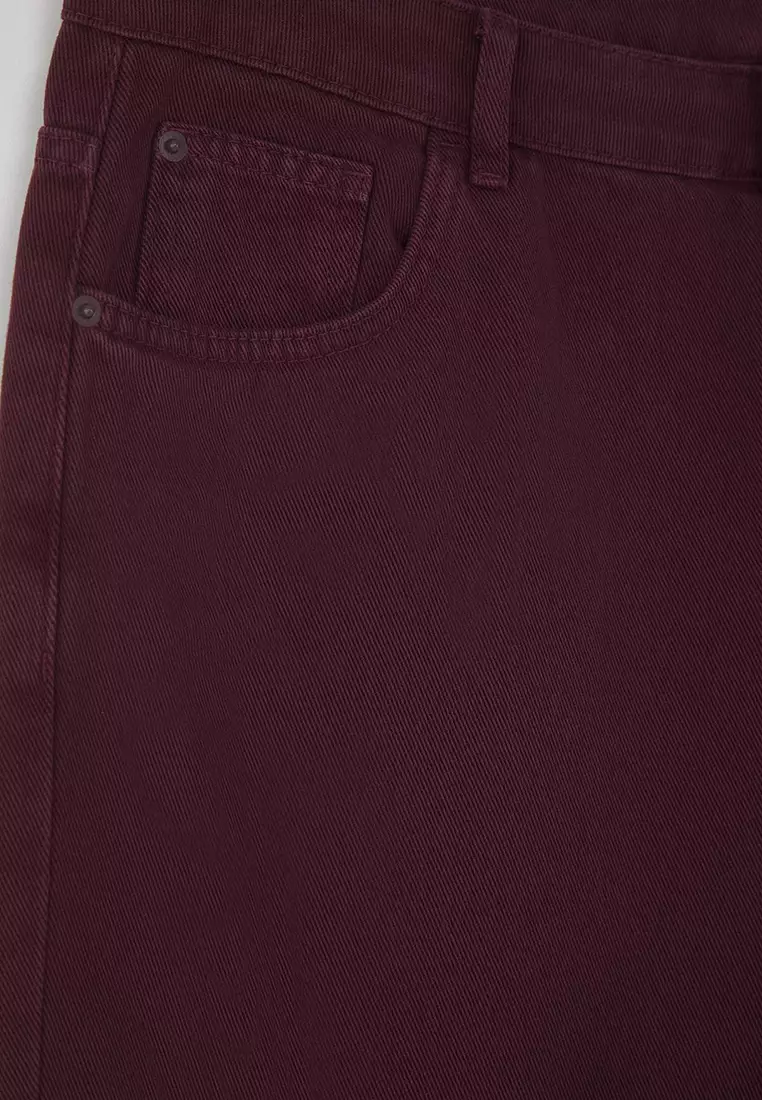 Pantaloni Trendyol A Vita Alta A Zampa Larga Taglie Forti, Donna