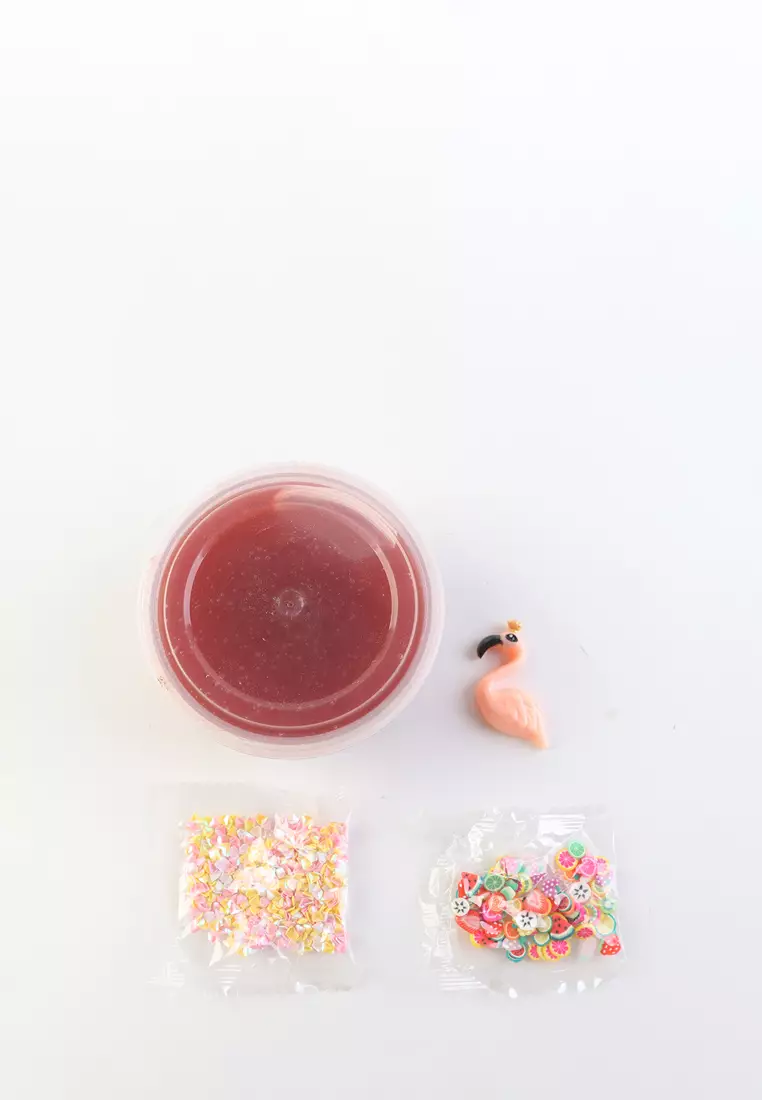 Okiedog Slime Kit Flamingo - Mainan Slime Anak