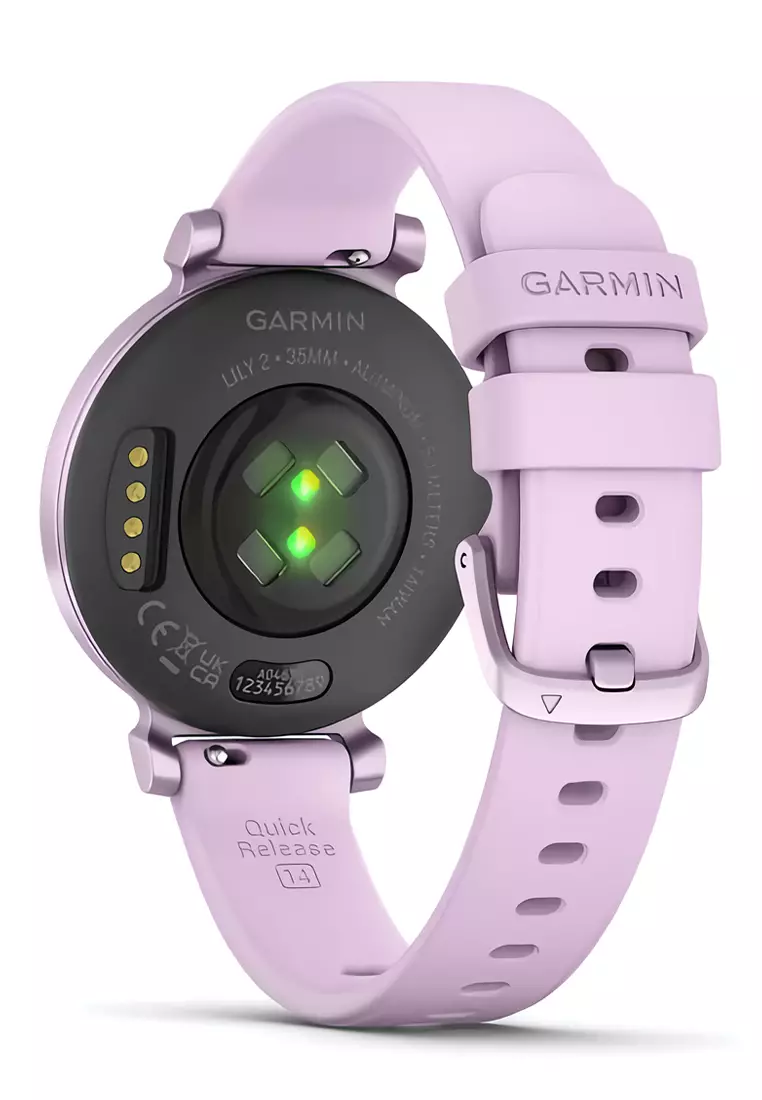 Garmin Lily 2 - Jam Tangan Pintar Wanita - Smart Watch - Metallic Lilac - 010-02839-21