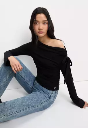 Shop Off Shoulder Blouse Online | ZALORA Hong Kong