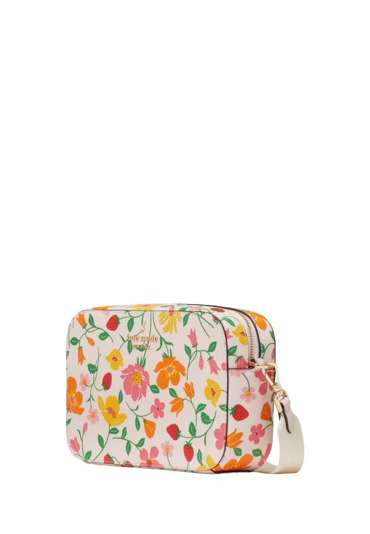 Madison Strawberry Garden Mini Camera Bag Pink Multi
