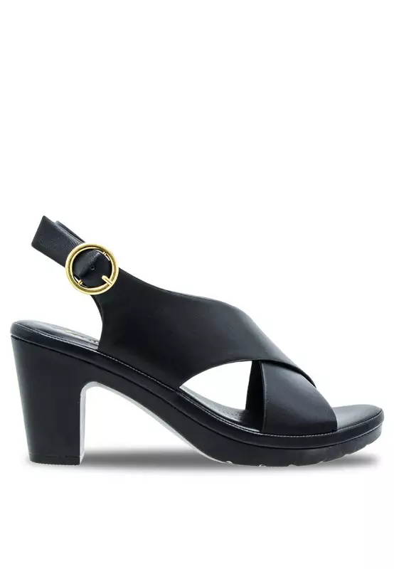 Solid Tone Slingback Heels