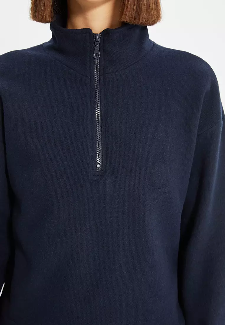 Half Zip Sweatshirt