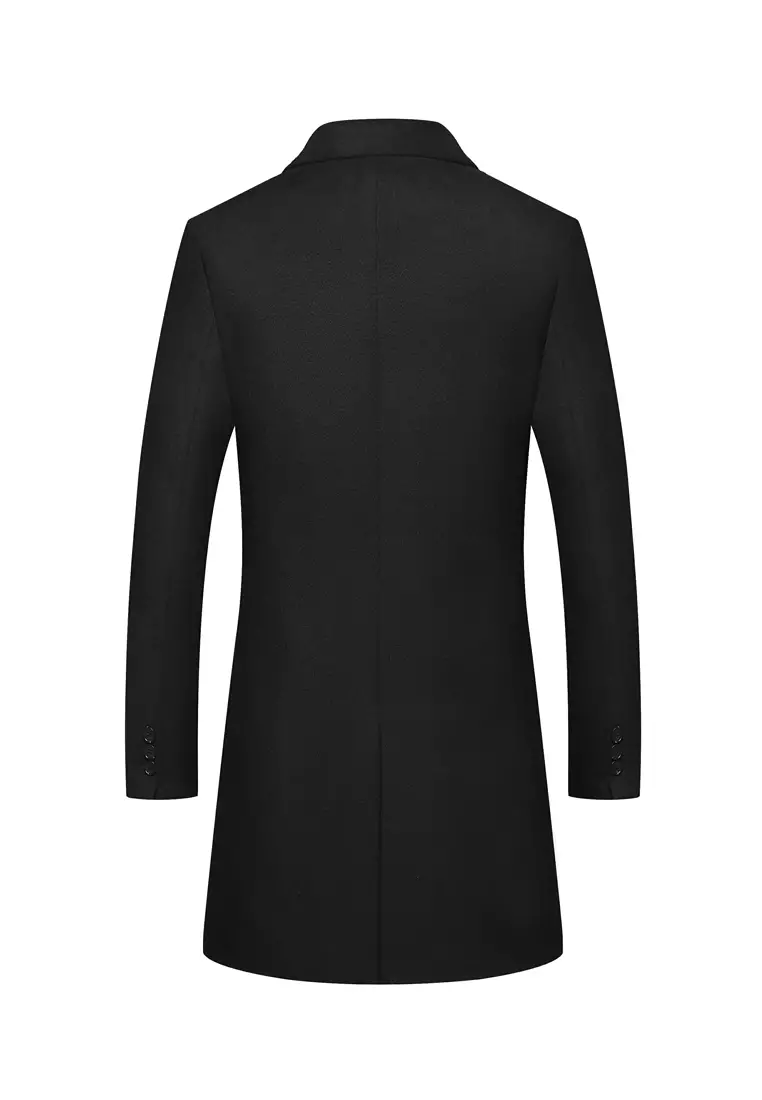 Single-Breasted Striped Wool Blazer 25903