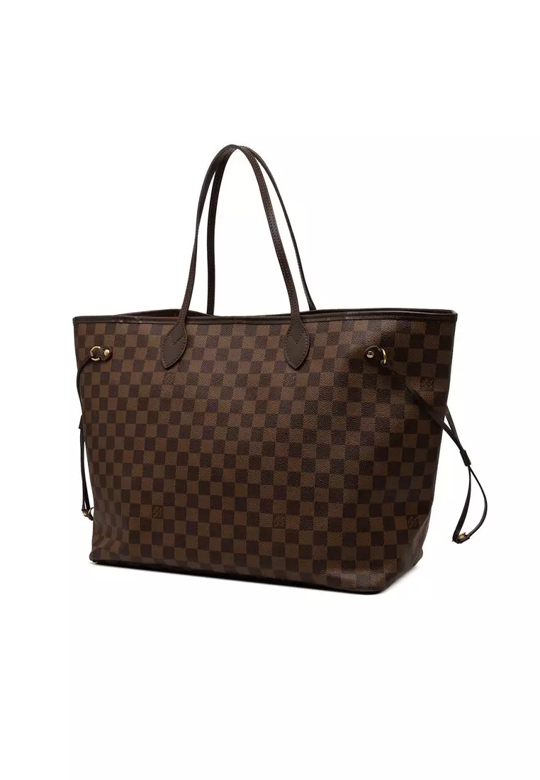 Pre-Loved Louis Vuitton Damier Ebene Neverfull Gm