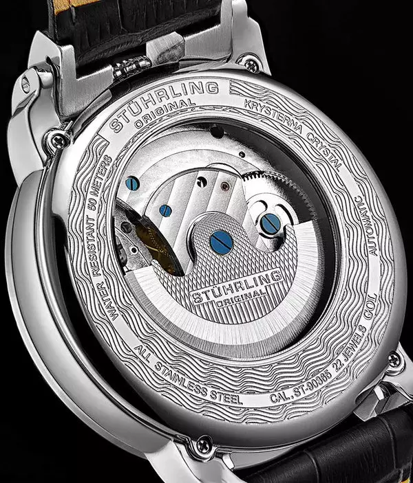 Jam Tangan Pria Automatic Stuhrling Menai 906-02 47mm