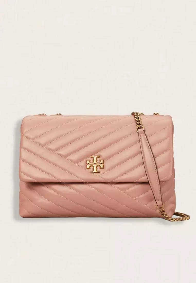 Tory Burch Kira Chevron Convertible Shoulder Bag Meadowsweet