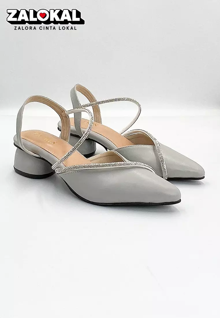 PATRIS Celeste Mules Wanita Heels / Hak 5 Cm