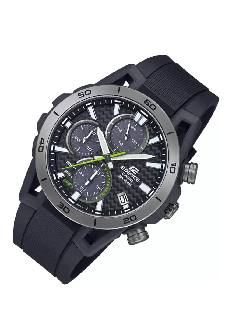 Edifice Chronograph Solar Watch EQS-960PB-1A
