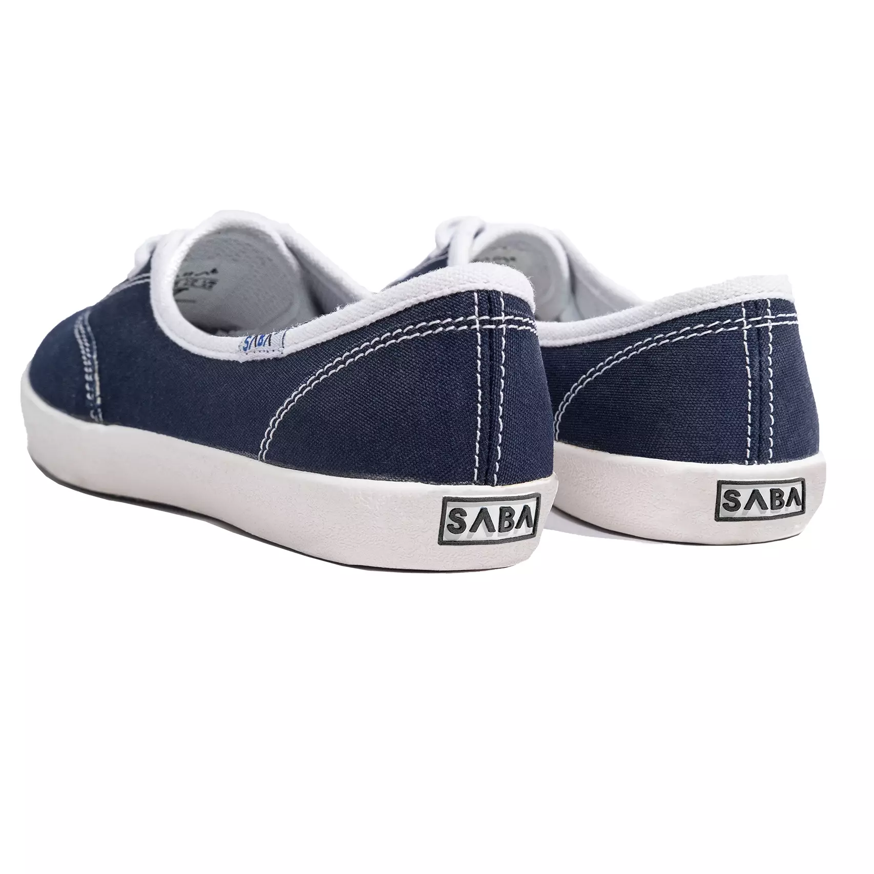 SABA Women Orchid Navy PX White - Sepatu Wanita Original 100% | Sepatu Casual Wanita | Sneakers Wanita Original 100% ORC 09