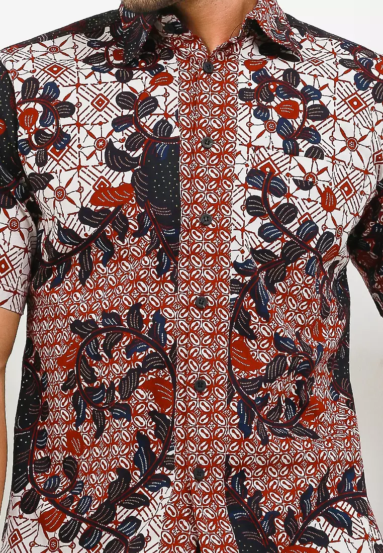 Hem Batik Daun Jalar