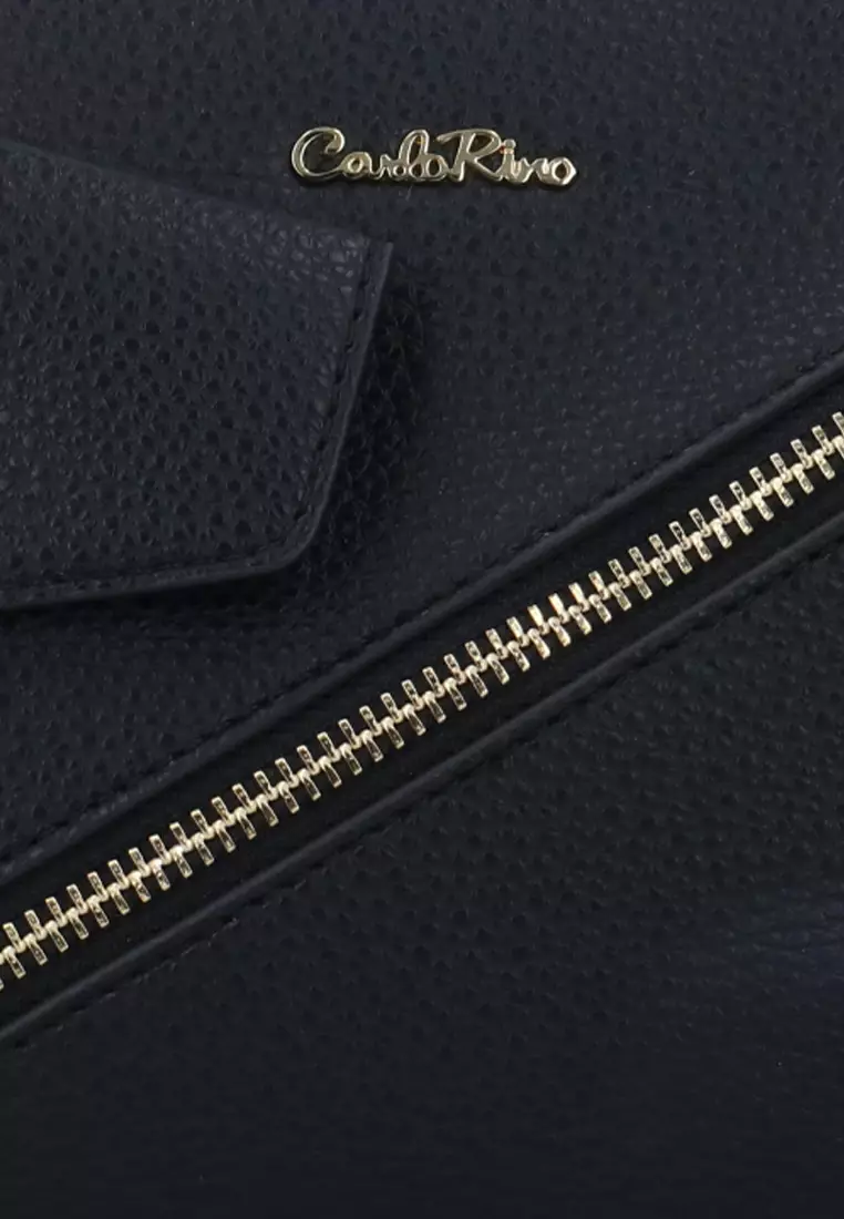 CR Harper 2-Way Shoulder Bag - Black