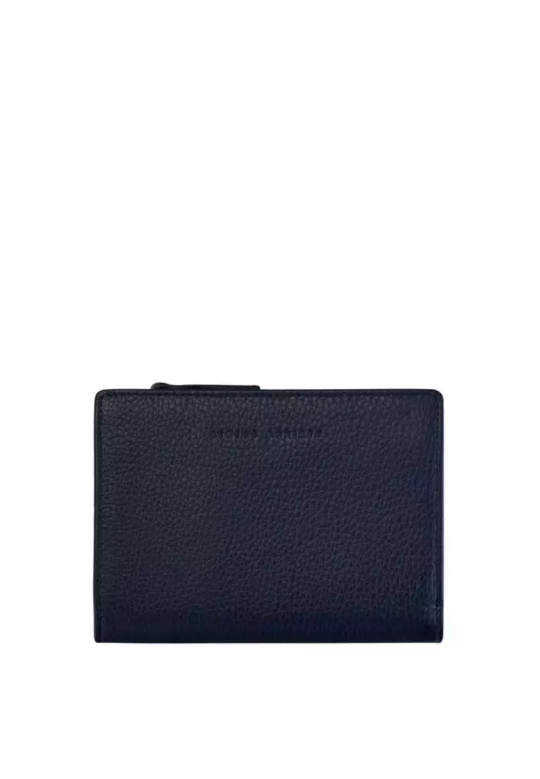 Buy Status Anxiety Status Anxiety Insurgency Leather Wallet Navy Blue