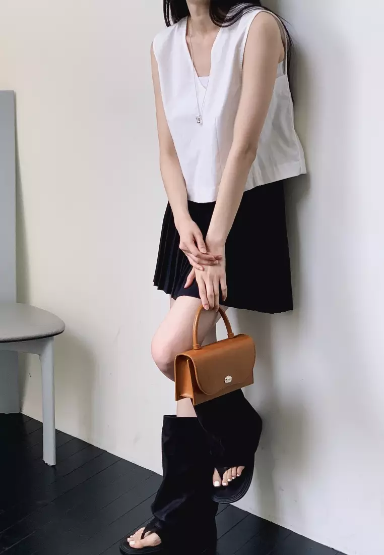 ARCH Vegan Leather Crossbody Bag Cinnamon
