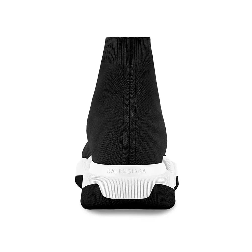 Speed 2.0 Recycled Knit Sneakers Black White