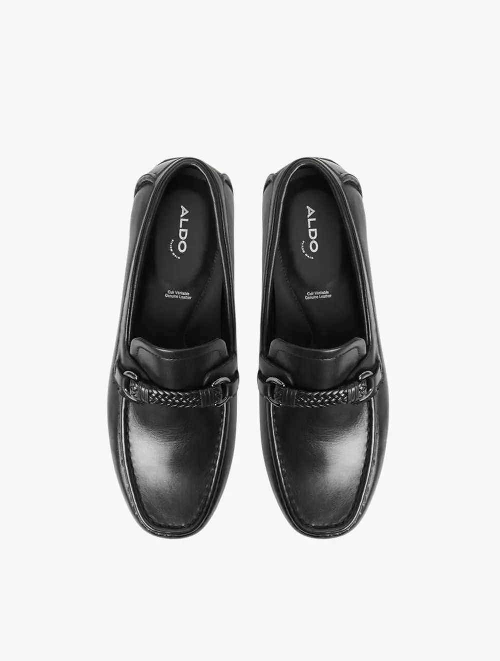 Aldo Ivor-In Men's Slip Ons - Black