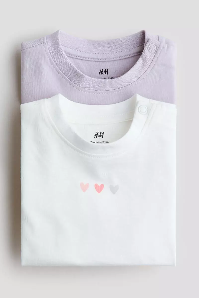 2-pack cotton T-shirts