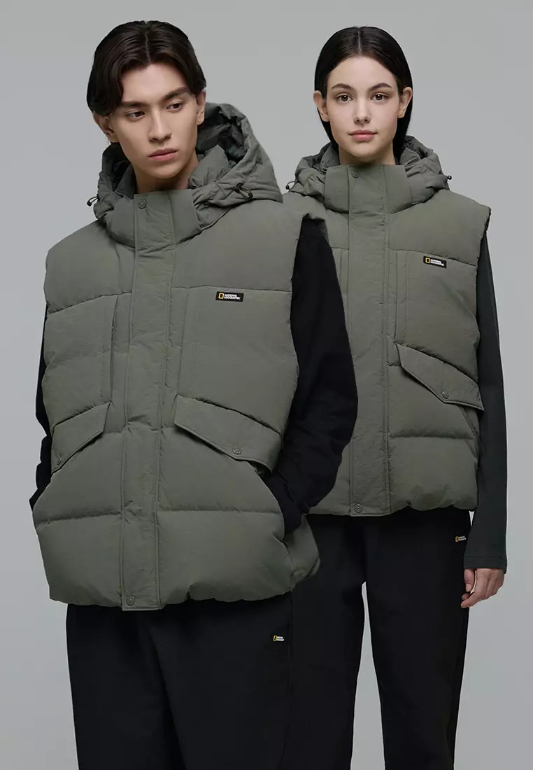 Unisex HELENA Hooded Down Vest