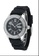 EGLANTINE 銀色 EGLANTINE® Vanessa 女士精鋼石英手錶，黑色橡膠錶帶上鑲有水晶 2C450ACF1066A6GS_1