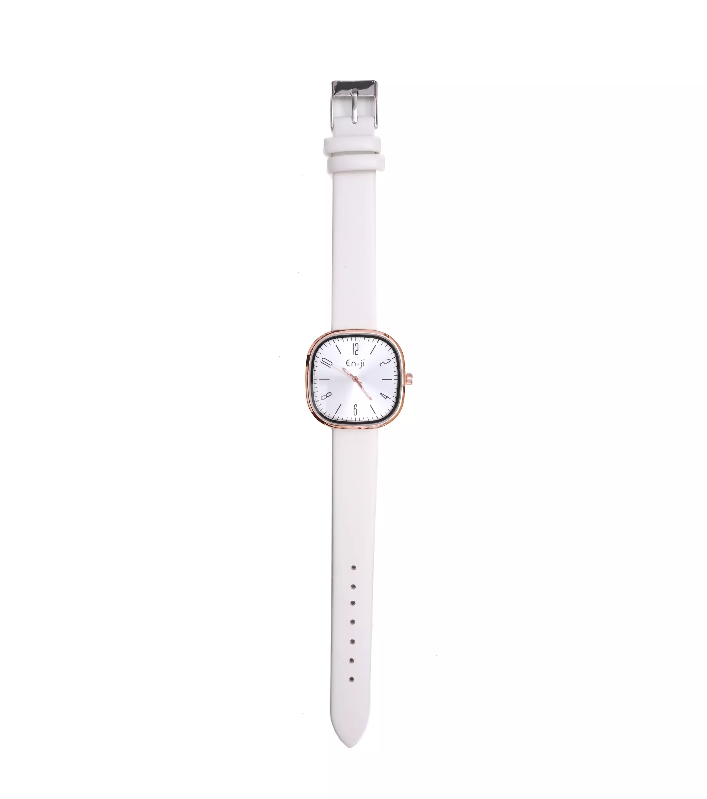 En-ji Yuje Jam Tangan Wanita Warna Ivory Box Cream