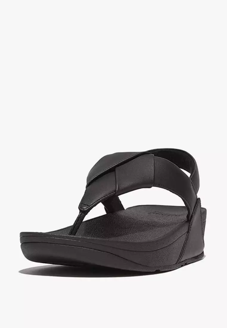 Buy Fitflop Fitflop Lulu Folded Leather Back Strap Sandals GN5 090