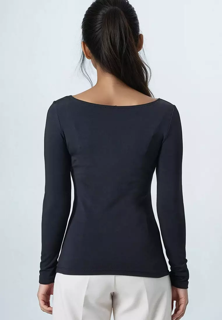 Boat Neck Blouse