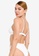 H&M white Padded Triangle Bikini Top BDC86US7091525GS_2