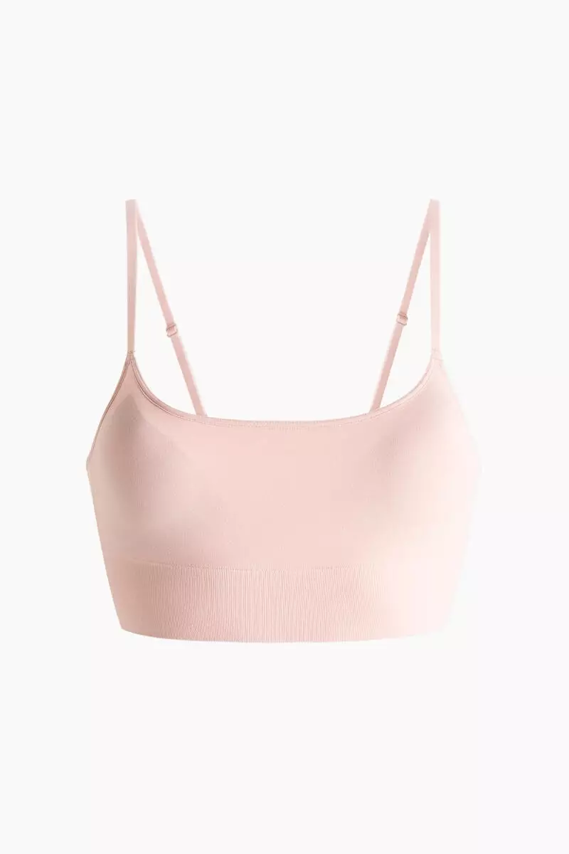 Seamless padded bralette