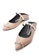 House of Avenues beige Ladies Patent Flat Mule Embellished Ring Toe 4396 Nude D4D48SHCFC7460GS_3