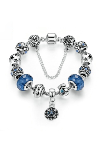 LYCKA silver LCH6018 Ethnic-themed Charm Bracelet ECD18AC2EE5BBCGS_1