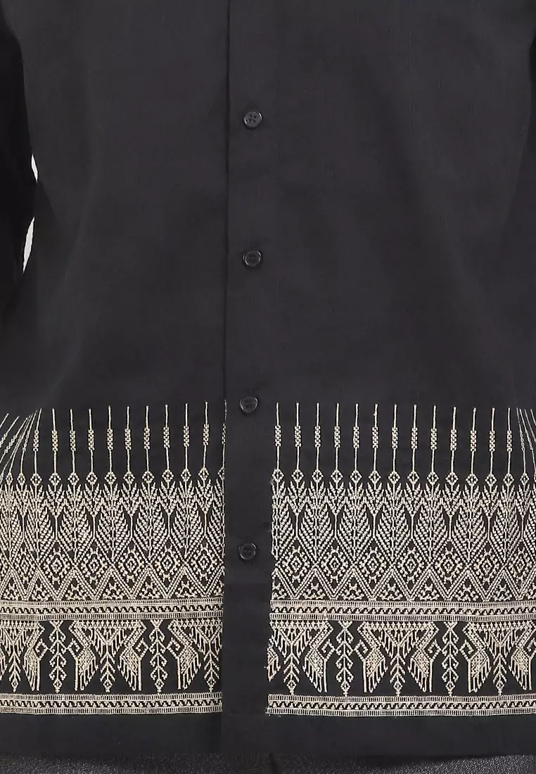 Spun Gold Long Sleeve Baju Koko
