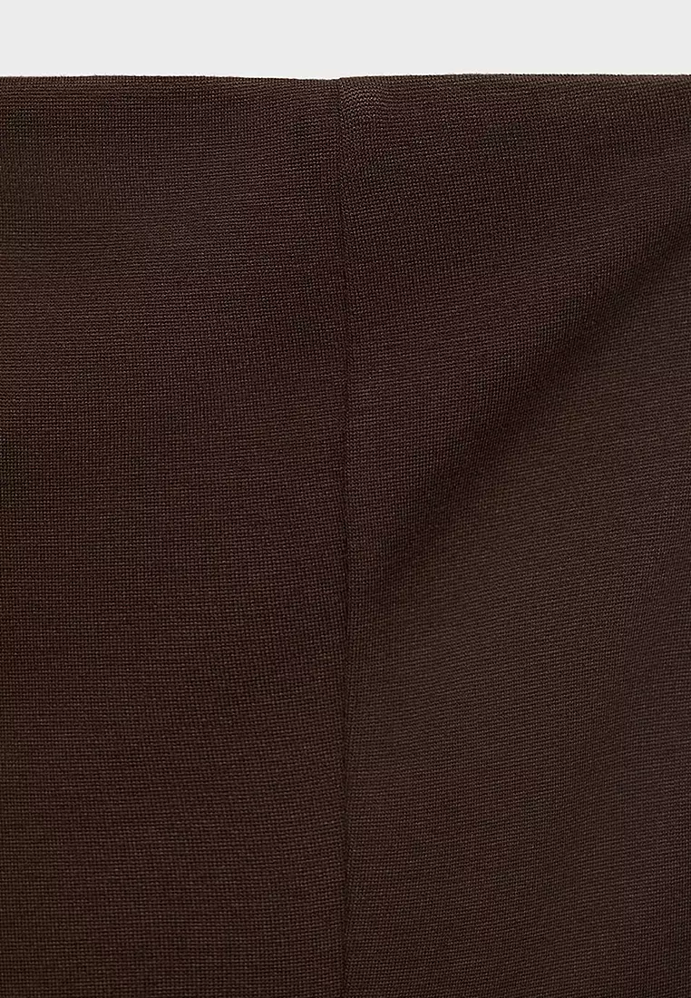 Short Strapless Dress With Pleats