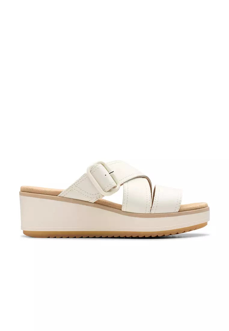 Ruffle Clarks White Wedges Buy CLARKS Womens Wrenly Jane Wedges
