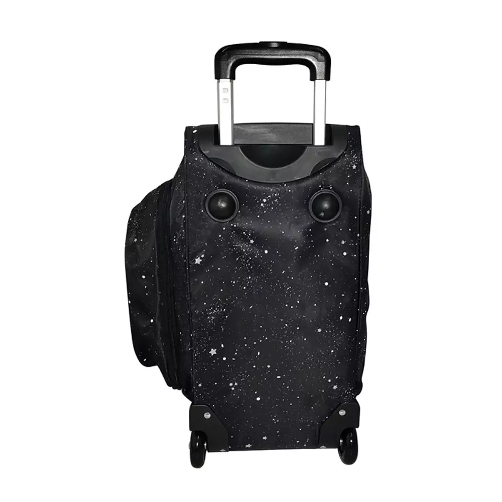 Okiedog Voyager Night Stars Black - Tas Troli Anak Bayi (Hitam)