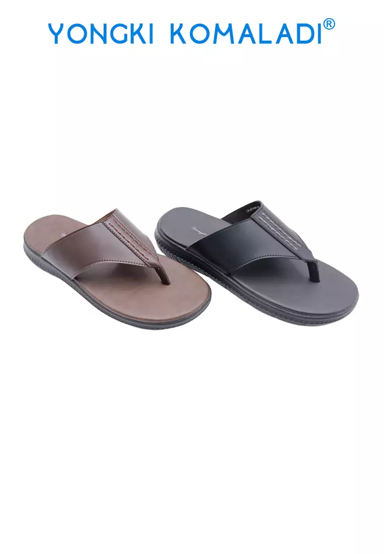 YONGKI KOMALADI APOLLO SANDAL OL-ECC460-25 COFFEE