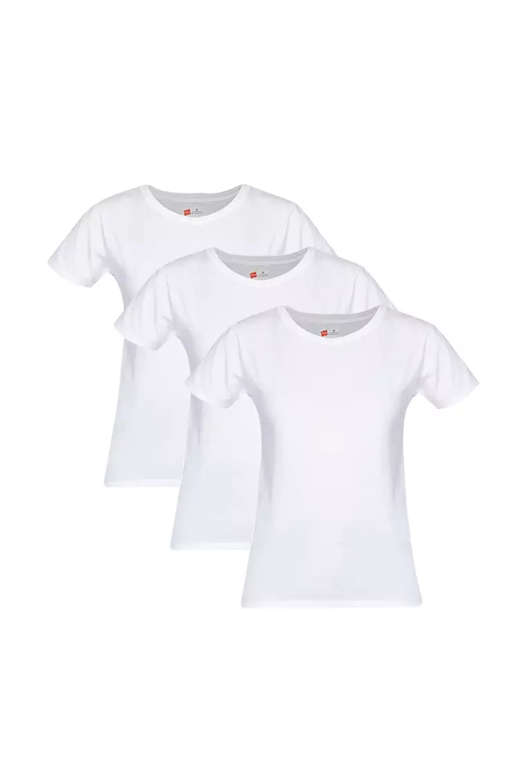 3-Pack Tagless Round Neck