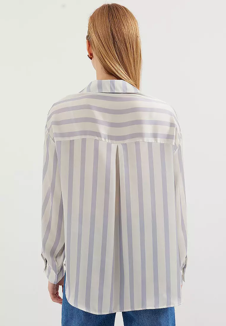 Long Sleeves Collared Shirt