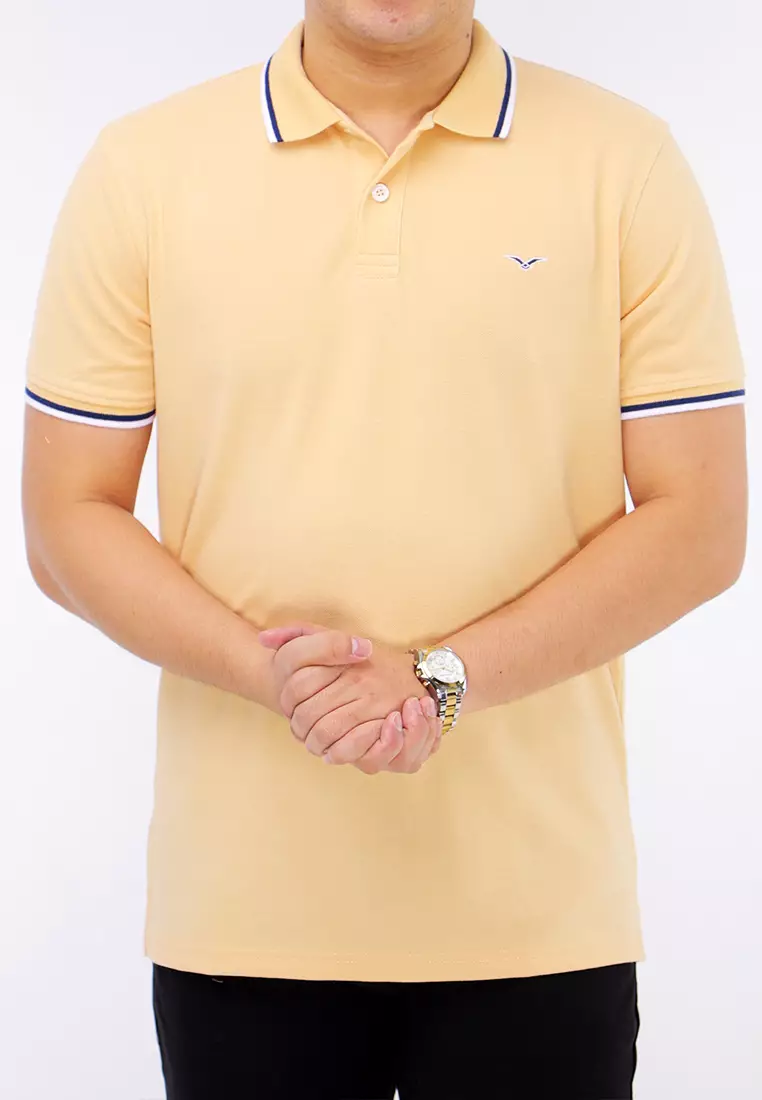 Cvc Collared Shirt Pique