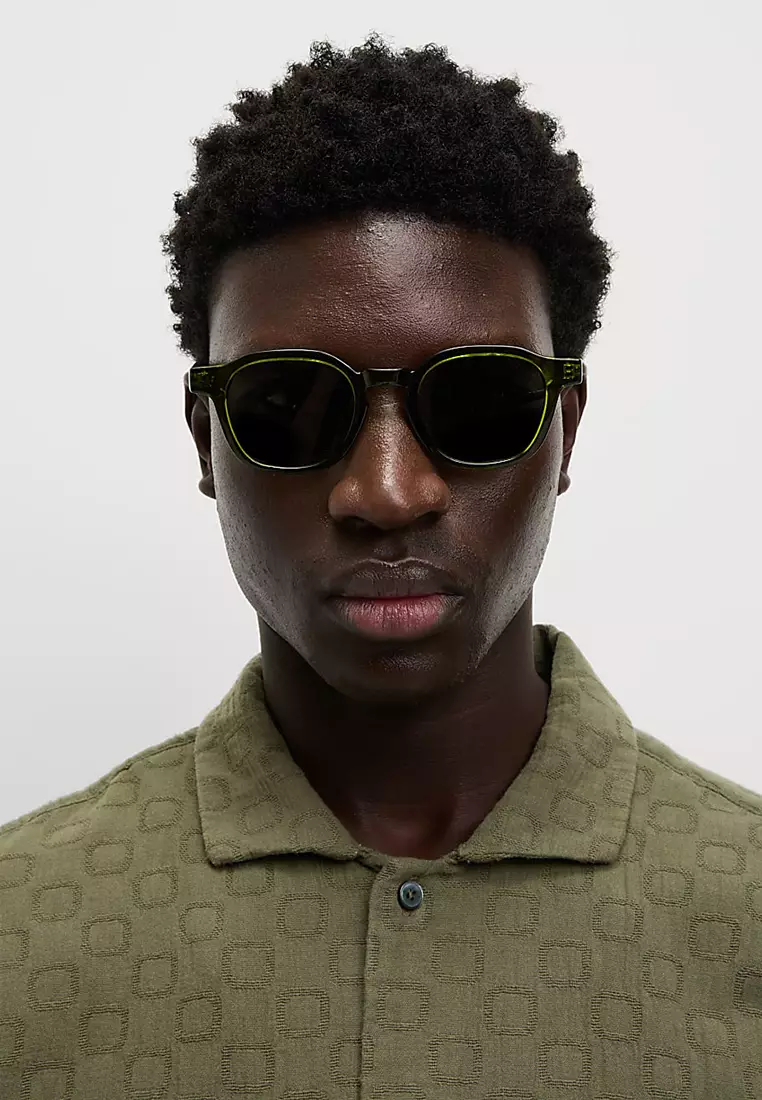 Easy Iron Pure Cotton Textured Shirt